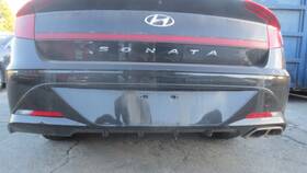 190-10648b Hyundai Rear Bumper Single Exhaust Preferred Fits 21-23 Sonata 163646