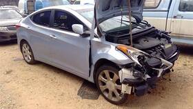 190-59174b Hyundai Local Pickup Only Rear Bumper Sedan Korea Built Conventional Ignition Fits 11