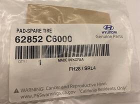 62852-c6000 Hyundai Genuine Parts 62852 C6000 Pad-spare Tire