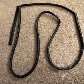 83140-j9000 Hyundai 83140j9000 2018-2023 Kona Rh Rear Door Rubber Seal Oem Weatherstrip
