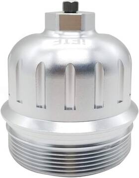 134001 Ifjf 749235086525 Fuel Filter Housing Cap Replacement For 2017-2024 Gm Silver