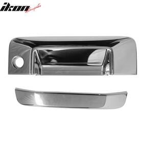 65292 Ikon Motorsports Fits 14-18 Chevy Silverado Gmc Sierra 1500/2500/3500 Tailgate Handle Cover Abs