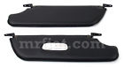 In-850-012 Unbranded Fiat Spider Sunvisor Set With Hinges New