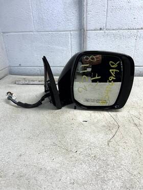 128-54169ar Infiniti 2017 Qx80 Passenger Side View Mirror White Qab Cap Bright Chrome Base