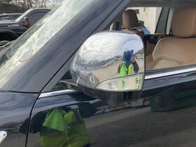 128-54170al Infiniti Driver Side View Mirror Power Bright Chrome Fits 16-23 Qx80 4463669