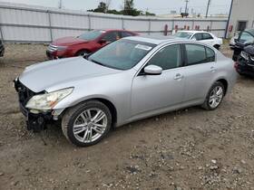 190-50505 Infiniti Rear Bumper 4 Door Sedan Without Park Assist Fits 10-13 G37 177638