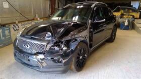 191-00917 Infiniti Reinforcement Bar Rebar Absorber For Rear Bumper 08-12 Ex35 104258
