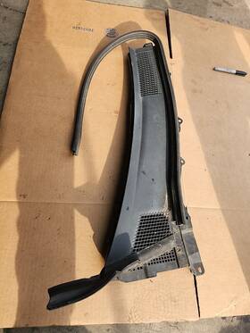 66862-jk600 Infiniti 07-08 G35 G37 Sedan Passenger Right Cowl Cover Top Grille 66862jk600