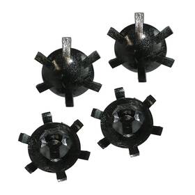 Inl11109 Inline Tube Front Door Glass Window Guides Plastic Rub Ride Guide Stop 1968-72 Lemans 4pc