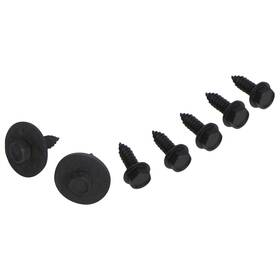 Inl13344 Inline Tube 1964-1967 Gm A-body Manual Trans Steering Column To Firewall Plate Bolts 7pc