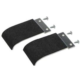Inl14557 Inline Tube Front Door Window Glass Fabric Covered Guide Plates And Screw 1968-72 Cutlass