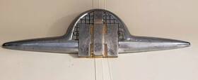 148729 International 1957 Harvester Ih S120 Pickup Truck Front Hood Emblem Ornament Oem