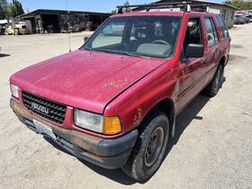 135-58186l Isuzu Driver Left Rear Window Regulator Manual Fits 91-97 Rodeo 1301339