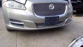 105-50495a Jaguar Front Bumper Park Assist Chrome Center Grille Fits 10-15 Xj 330466