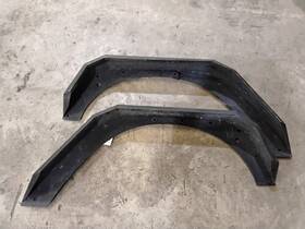 04021xr Jeep -04021xr Aftermarket Rear Fender Flares For 2013 Wrangler
