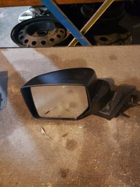 128-01585cl Jeep Driver Side View Mirror Power Textured Non-heated Fits 08-12 Liberty 215856