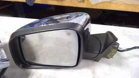 128-02202l Jeep Driver Side View Mirror Power Heated Chrome Fits 11-18 Grand Cherokee 1665017