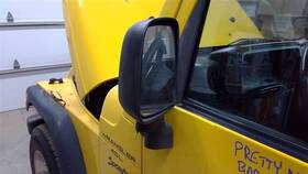 128-03035l Jeep Driver Side View Mirror Manual Lhd Fits 87-95 97-02 Wrangler 1130041