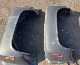 329088 Jeep 81-91 Chevy 2500 3500 Pickup Dually Truck Wheel Quart Flare Set No Ship Damaged C