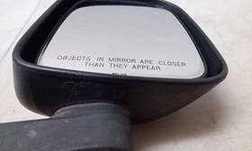 55395060ab Jeep Tj Wrangler Oem Passenger Side Right Mirror Black 03-06 139479