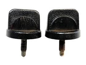 J5457045 Jeep Pair Of Cj 76-86 Windshield Knob Cj5 Cj7 Cj8 Yj Wrangler Knobs Free Ship