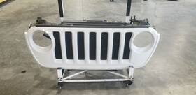 104-10668b Jeep/plymouth Truck 19 Wrangler Jl Jlu 3.6l Grille Core Support Radiator Fan Ac Condenser White