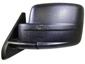 128-01876l Jeep/plymouth Truck Driver Side View Mirror Moulded In Black Manual Fits 07-17 Patriot 610049