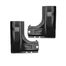 Llx-pair-rrp4207-cl360a71 Karparts360 For Ford F-450 2015 Truck Cab Corner Driver And Passenger Side Pair Steel