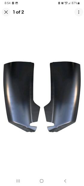 0864-119 Key Parts 2007-2013 Chevy Silverado Gmc Sierra Rear Cab Corner Set Lh And Rh 4 Door Crew