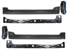 0856-105 Keyparts Inc. 1999-2006 Chevy Silverado Pickup 4dr Extended Cab Outer Inner Rocker Corners