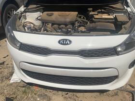 104-10354b Kia Grille Upper Matte Black Fits 18-20 Rio 8113295