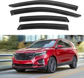 815109 Kpy Window Visor Compatible With Chevrolet Chevy Equinox 2018-2024 4pc Rain Guard S