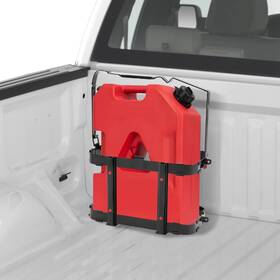Flm000002558 Kuafu Practical Jerry Can Holder Bracket Mount Gas Rack Oil Tank Fuel Gasoline 5.28gal