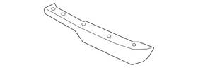 Lr111537 Land-rover Genuine Deflector