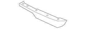 Lr111538 Land-rover Genuine Deflector
