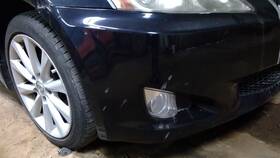 105-50459d Lexus Front Bumper Sedan Without Headlamp Washers Fits 09-10 Is250 938014