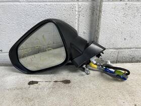 128.le1624 Lexus 2024 Tx500h Driver Side View Mirror Black 223 Cap Power Fold With Blind Spot
