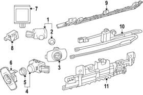 891b0-0e080 Lexus Genuine Motion Sensor