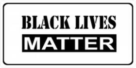Lpo2297 License Plates Online Black Lives Matter White Photo Plate -