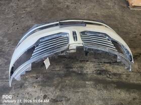 105-01772a Lincoln Front Bumper Satin Grille Bars With Park Lamps Fits 16-18 Mkx 9014482