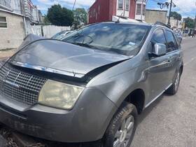 128-00976l Lincoln Driver Side View Mirror Power Chrome Cap Manual Fold Fits 07-08 Mkx 1324819