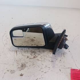 8a1z17683ba Lincoln Driver Side View Mirror Power Chrome Cap Manual Fold Fits 07-09 Mkx 4645941