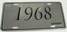 Lp68 Reproduction Mopar License Plate Chrysler Dodge Plymouth