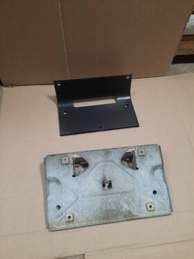 Lpb6869 1970-72 Cuda License Plate Brackets E-body Barracuda Front And Rear Holder