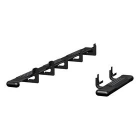 584100-570747 Luverne Running Boards Side Steps O-mega Ii 100in 36in Black Aluminum #
