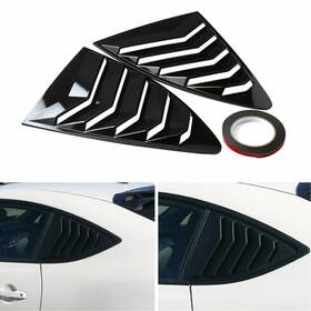 C127-a097-glossb Madhornets Glossblack Side Window Louver For 13-18 Scion Frs Brz Toyota 86 Gt86 Ae86