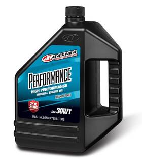 Maxima 39-309128 Performance Auto Straight 30wt Mineral Engine Oil - Gallon