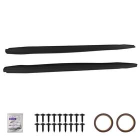 319hxb Maxpeedingrods Side Skirt Extension Lip For Cadillac Ats-v V6 3.6l 2016-2019 Carbon Fiber