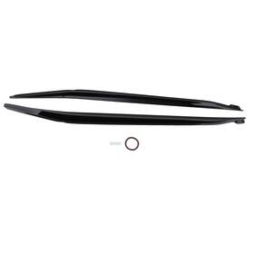 Q8lphr Maxpeedingrods Abs Side Skirt Panel Kit For Chevy Corvette C7 2014-2018 2019 Extension Black