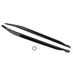 Tafe7v Maxpeedingrods Abs Extension Body Panel For Chevrolet Corvette C7 14-19 All Models Gloss Black